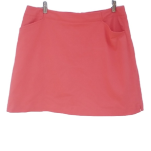 2/25 NEW NIKE Orange Golf Skort Dri-FIT  Women's Size 12 NWOT